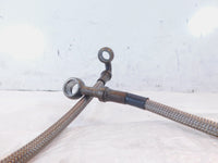 Harley Davidson Sportster 883 & 1200 Custom Front Wheel Braided Brake Line Hose - C3 Cycle