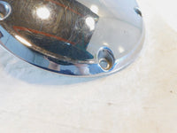 Harley Davidson Twin Cam Dyna & Softail Left Engine Chrome Derby Clutch Cover - C3 Cycle