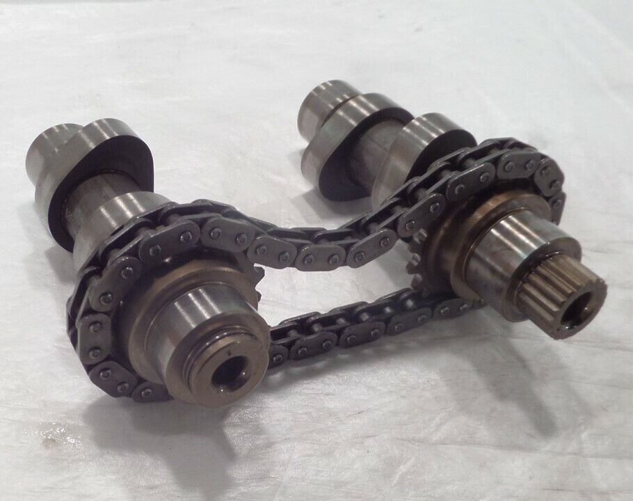 Harley Davidson Dyna Softail Twin Cam Front & Rear Camshaft Cam Shafts & Chain - C3 Cycle