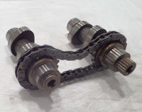Harley Davidson Dyna Softail Twin Cam Front & Rear Camshaft Cam Shafts & Chain - C3 Cycle