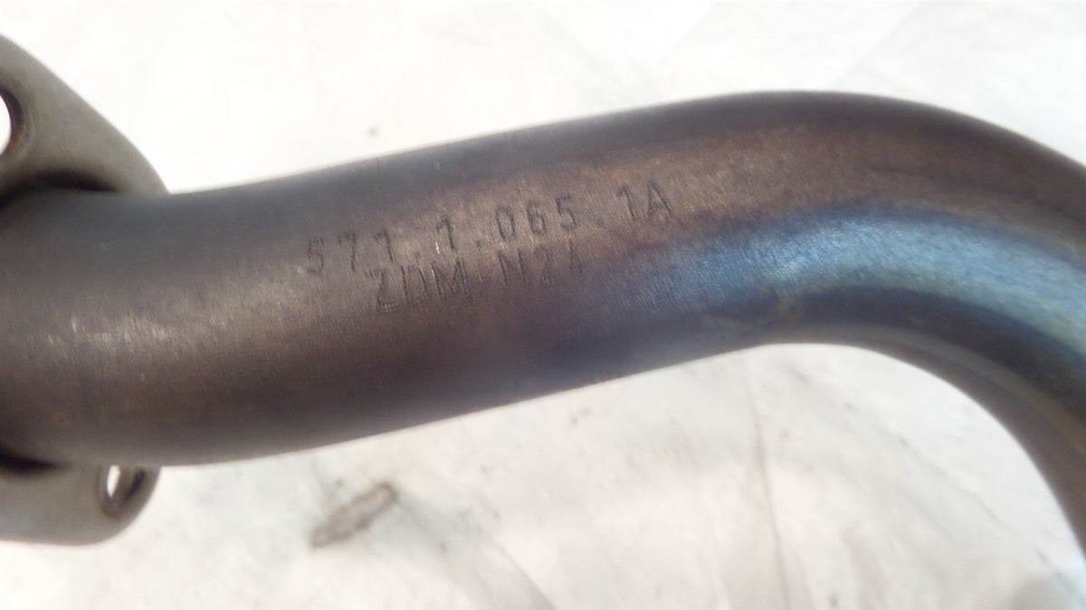 Ducati Monster 400 620 695 750 800 S OEM Rear Back Vertical Exhaust Header Pipe - C3 Cycle