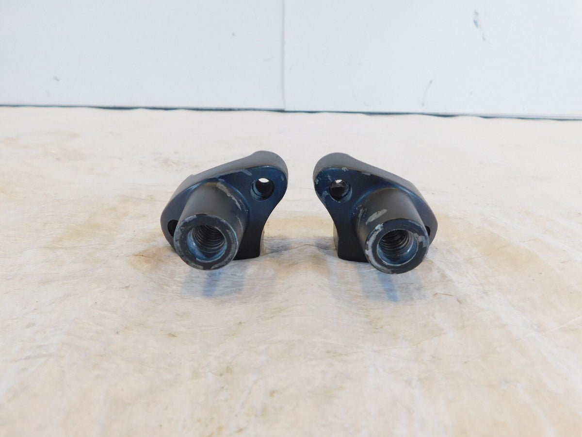 Harley Davidson Sportster 883 & 1200 & Dyna Black Handlebar Bar Riser Clamps