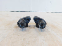 Harley Davidson Sportster 883 & 1200 & Dyna Black Handlebar Bar Riser Clamps