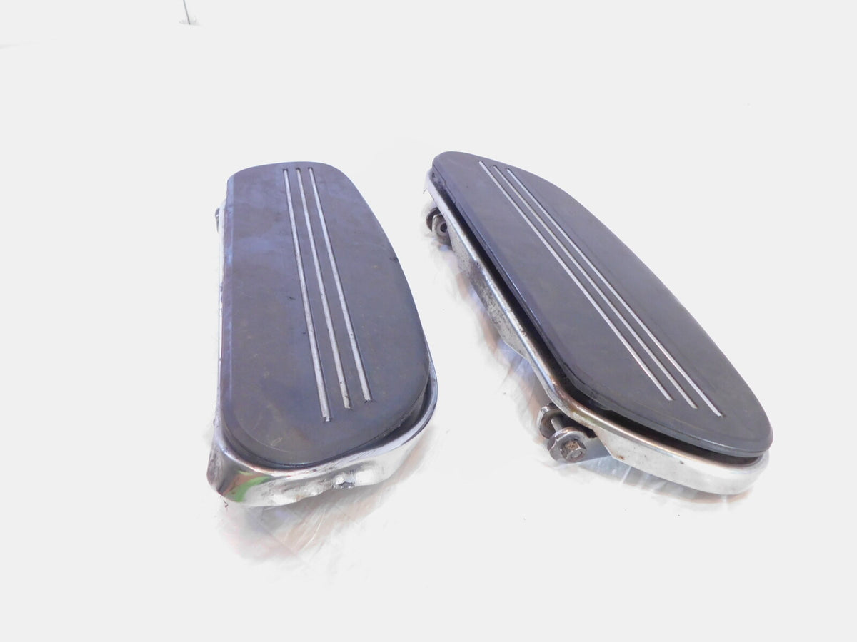 Harley Touring Road King Custom Street Glide Left & Right Footboard Floorboards - C3 Cycle
