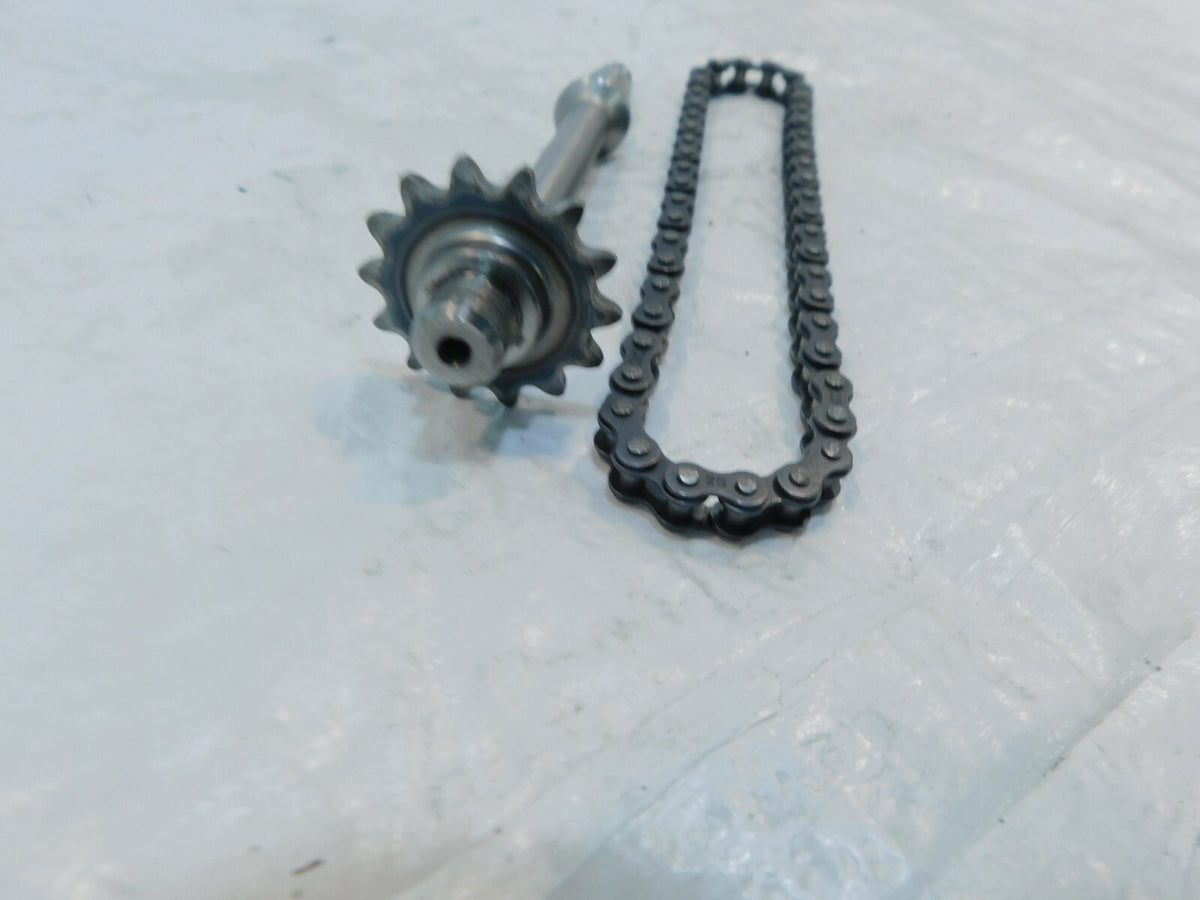 2007-2016 & 2019 Suzuki Burgman AN400 Engine Motor Oil Pump Drive Shaft & Chain - C3 Cycle