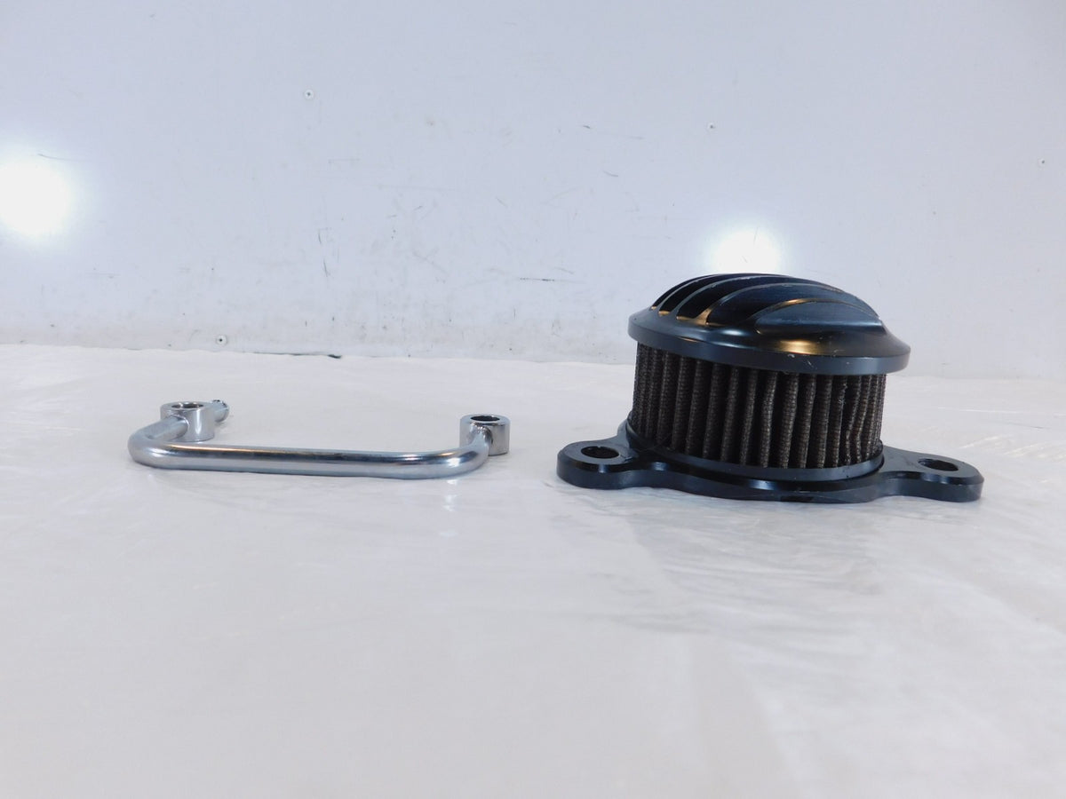 2004-2006 Harley Sportster 883 & 1200 Black Air Intake Cleaner Filter & Cover - C3 Cycle