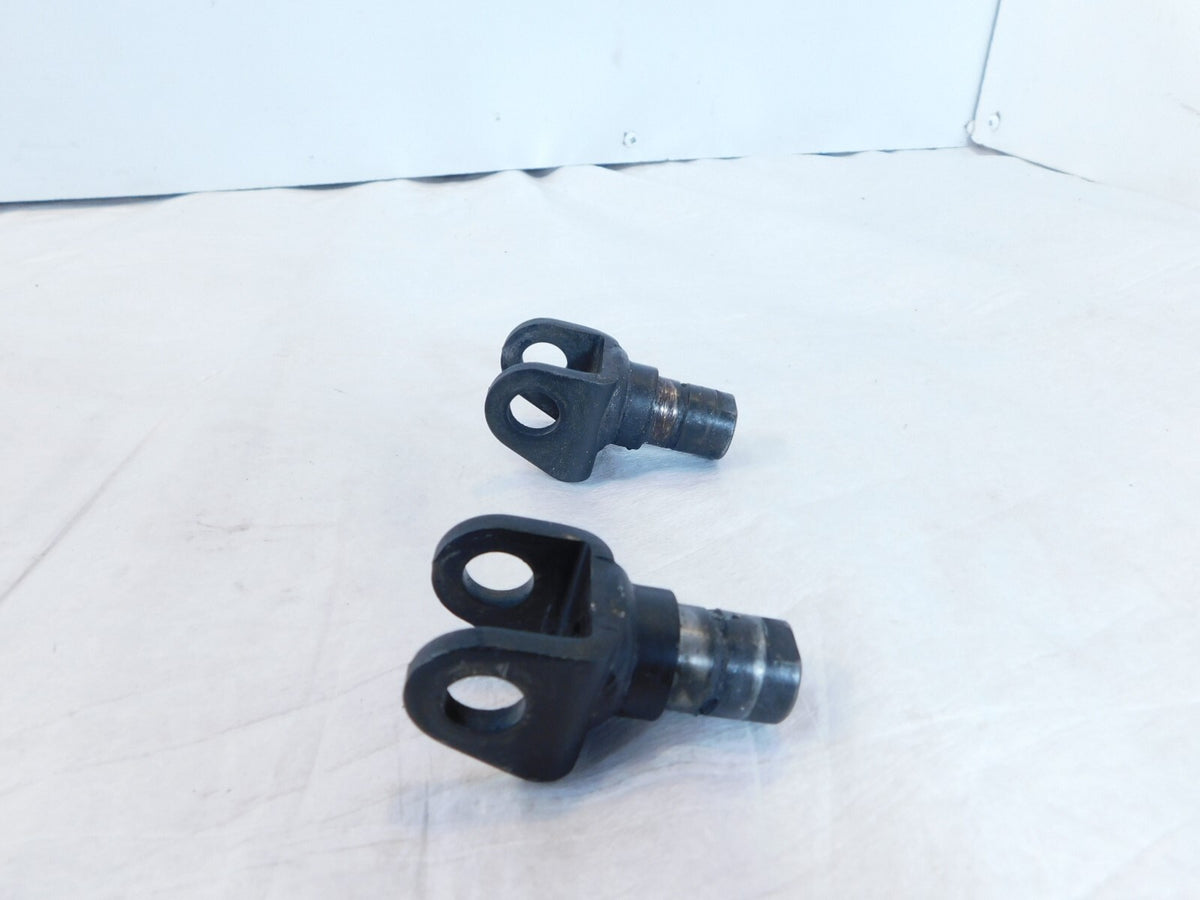 95-97 Kawasaki GPz1100 ZX1100E Left/Right Rear Footrest Foot Peg Bracket Mounts - C3 Cycle