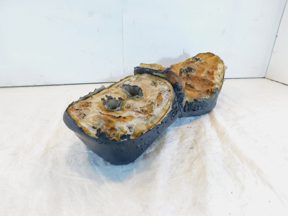 1973 Harley Davidson Sportster 900 1000 Corbin Driver & Passenger Seat - BURN - C3 Cycle