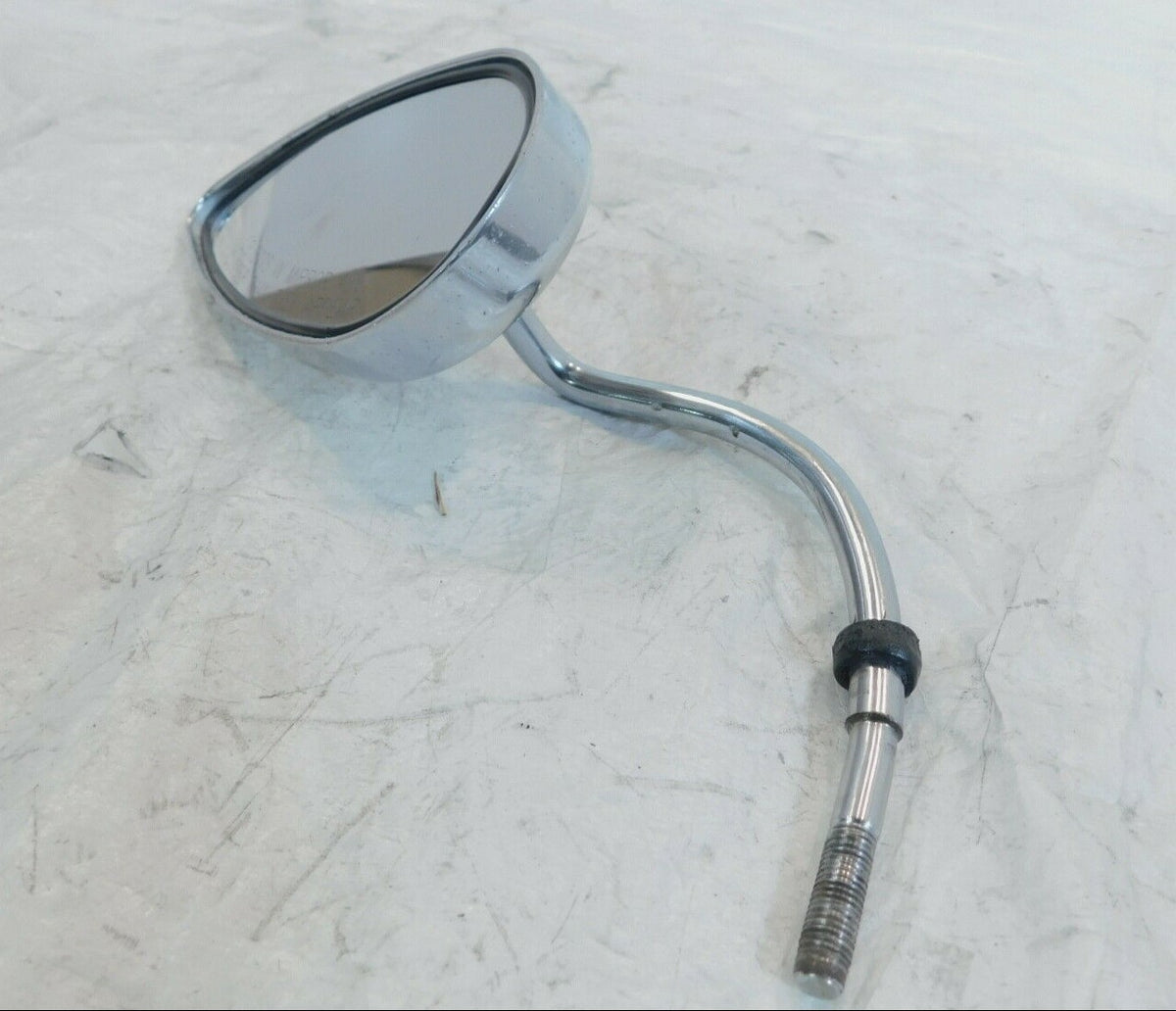Harley Davidson FXR & Softail & Dyna & Sportster Left Chrome Rear View Mirror - C3 Cycle