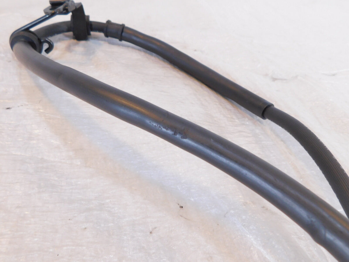 1991-1998 Honda Nighthawk CB750 Black Front Brake Caliper Rubber Hose Line Pipe - C3 Cycle