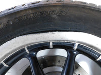 Harley Touring Road King & Electra Glide Cast Front Wheel Rim w/ Tire -Bent - C3 Cycle