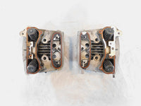 Harley Davidson Sportster 883 Hugger & Custom Silver Cylinder Heads w/ Valves - C3 Cycle