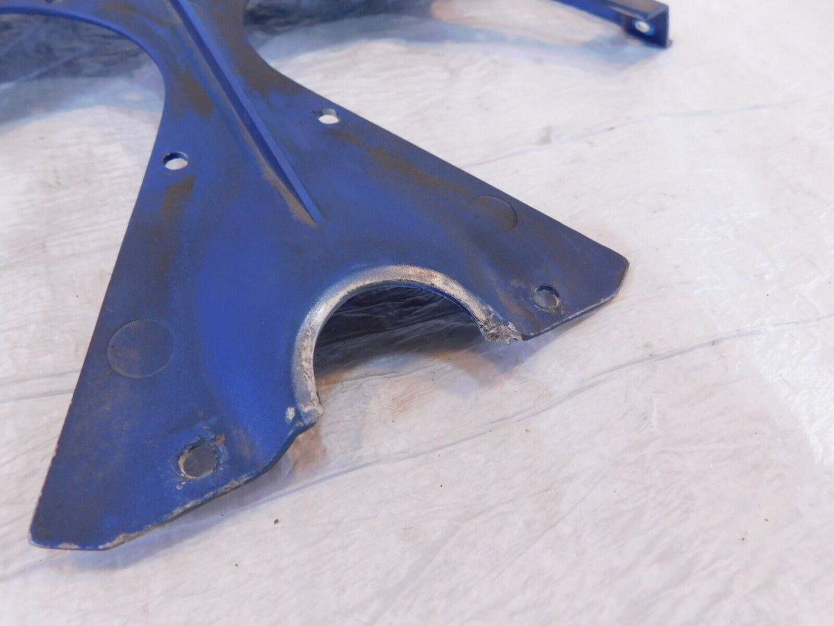 BMW K100RS K100 RS Blue Front Lower Fairing Trim Wind Deflector - 46631453316 - C3 Cycle