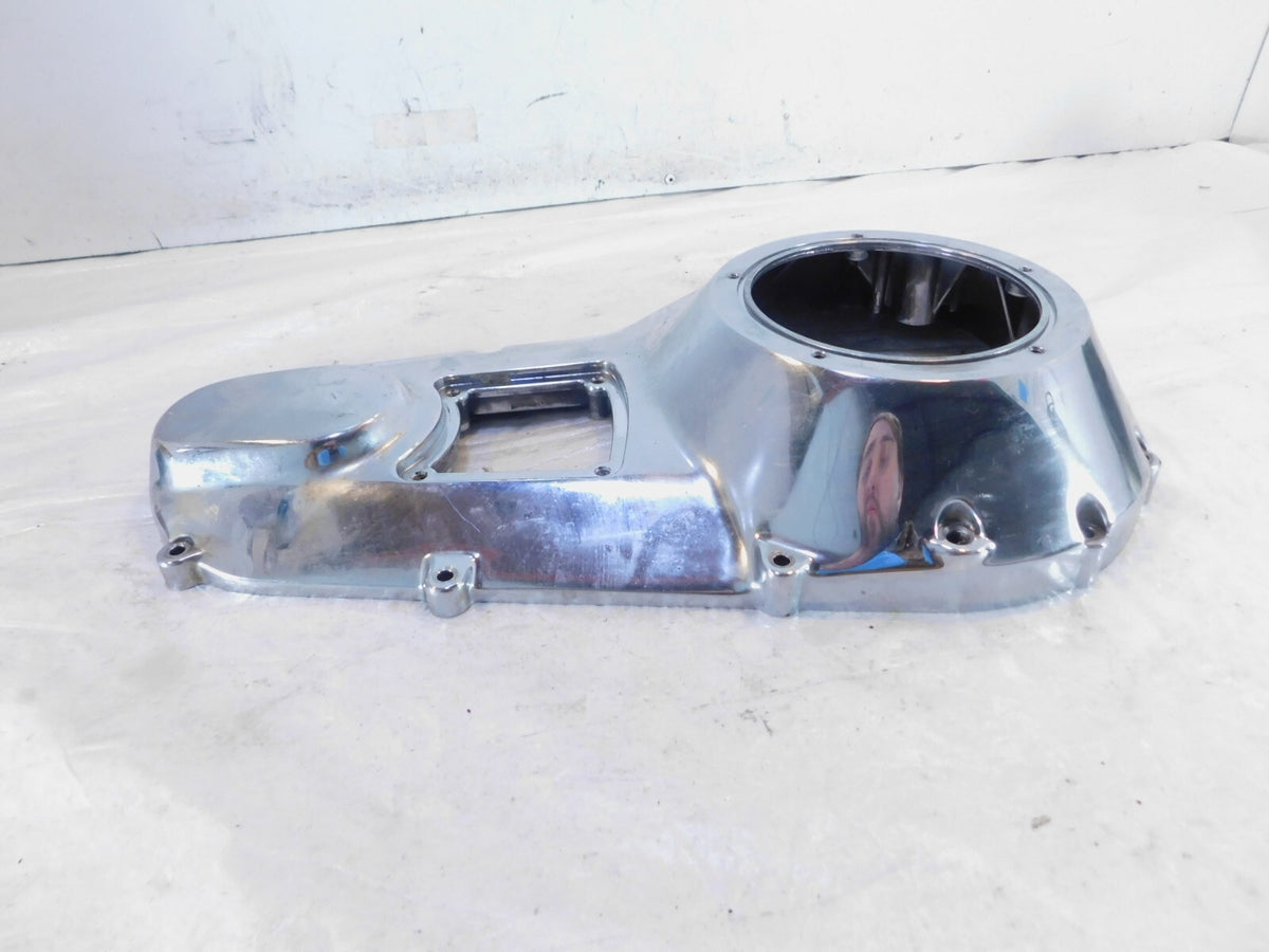 Harley Davidson Road King & Electra Glide Chrome Left Engine Motor Clutch Cover - C3 Cycle