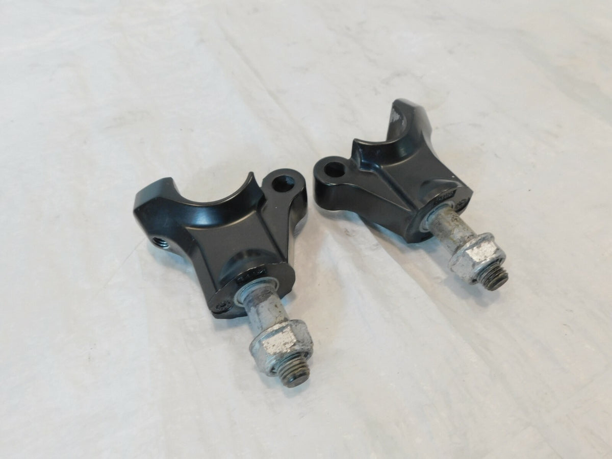 2010 2011 2012 2013 Kawasaki Z1000 ZR1000 Lower Handlebar Riser Clamp Mounts - C3 Cycle