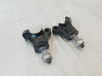 2010 2011 2012 2013 Kawasaki Z1000 ZR1000 Lower Handlebar Riser Clamp Mounts - C3 Cycle