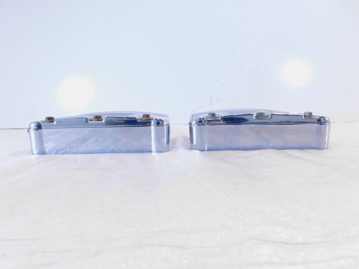 Harley Road King Dyna & Softail Chrome Cylinder Head Top Rocker Boxes & Arms - C3 Cycle