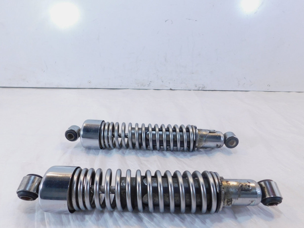 Harley Davidson Sportster 883 & 1200 Pair Chrome Rear Shock Absorbers 54566-97 - C3 Cycle