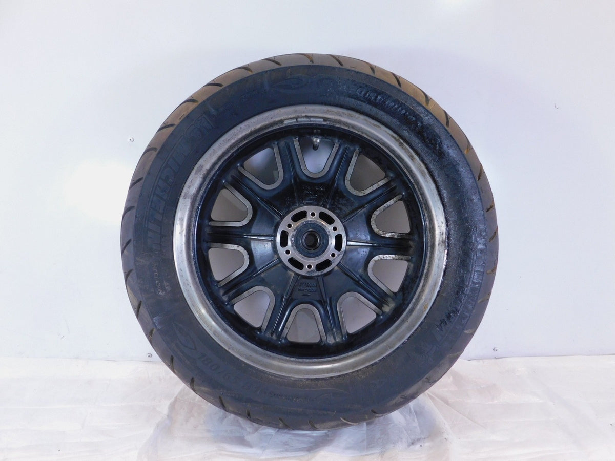 Indian Chief Chieftain Roadmaster & Springfield Black Cast Mag Rear Wheel Rim - C3 Cycle
