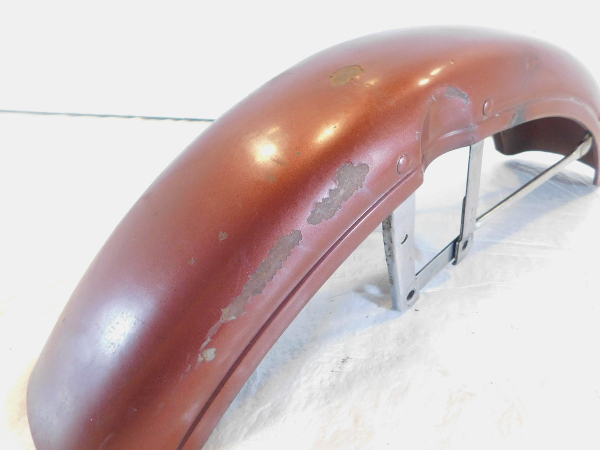 Harley Davidson Ironhead XLH Sportster 1000 Red Front Wheel Cover Fender - C3 Cycle