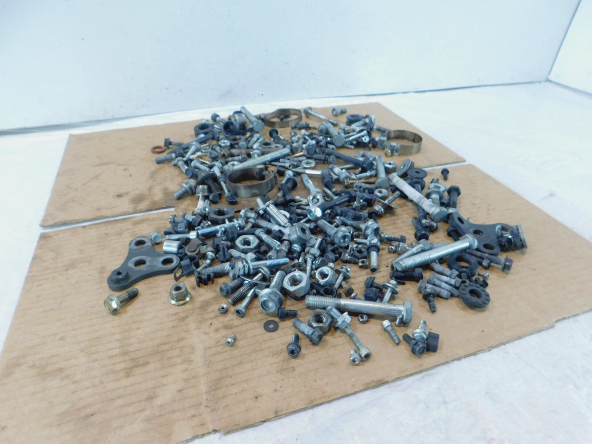 2012 12 Victory Cross Country Engine & Body Nuts Bolts & Brackets Parts Box Lot - C3 Cycle