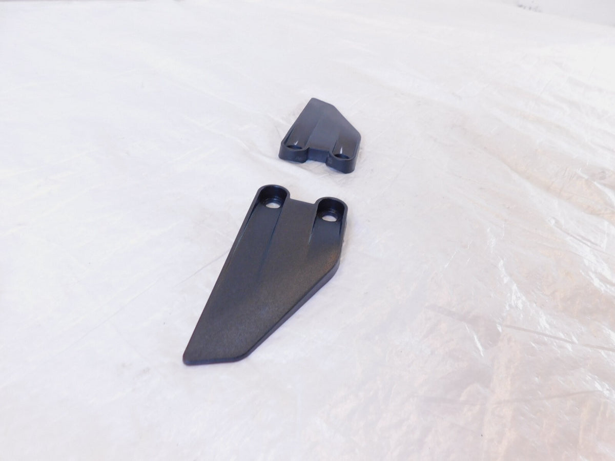 2017-22 KTM 250 390 Duke Left/Right Front/Rear Footrest Foot Peg Heel Guard Fins - C3 Cycle