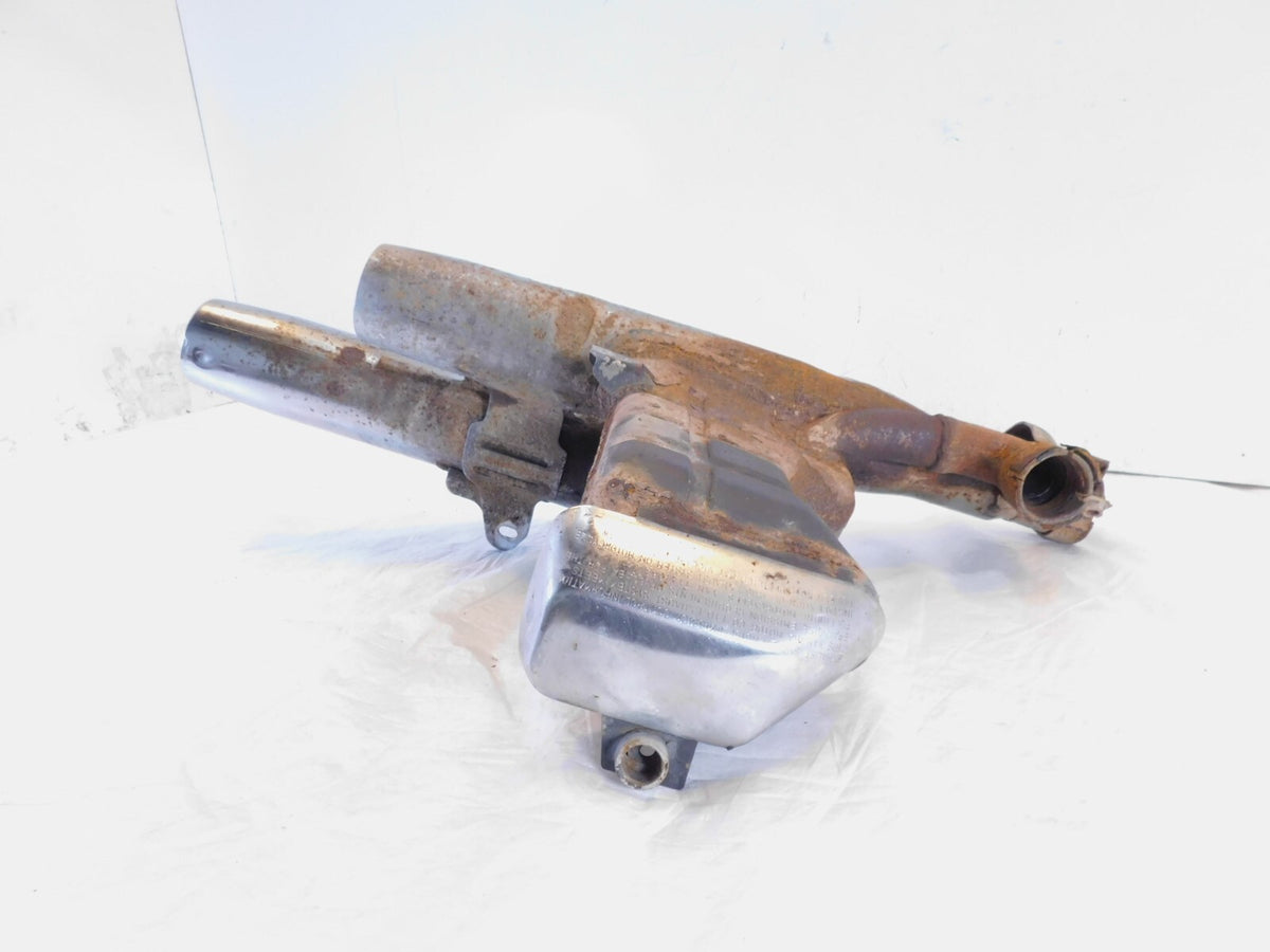 1984-99 Yamaha Virago 1000 1100 XV1000 XV1100 Exhaust Muffler Pipe Can Silencer - C3 Cycle