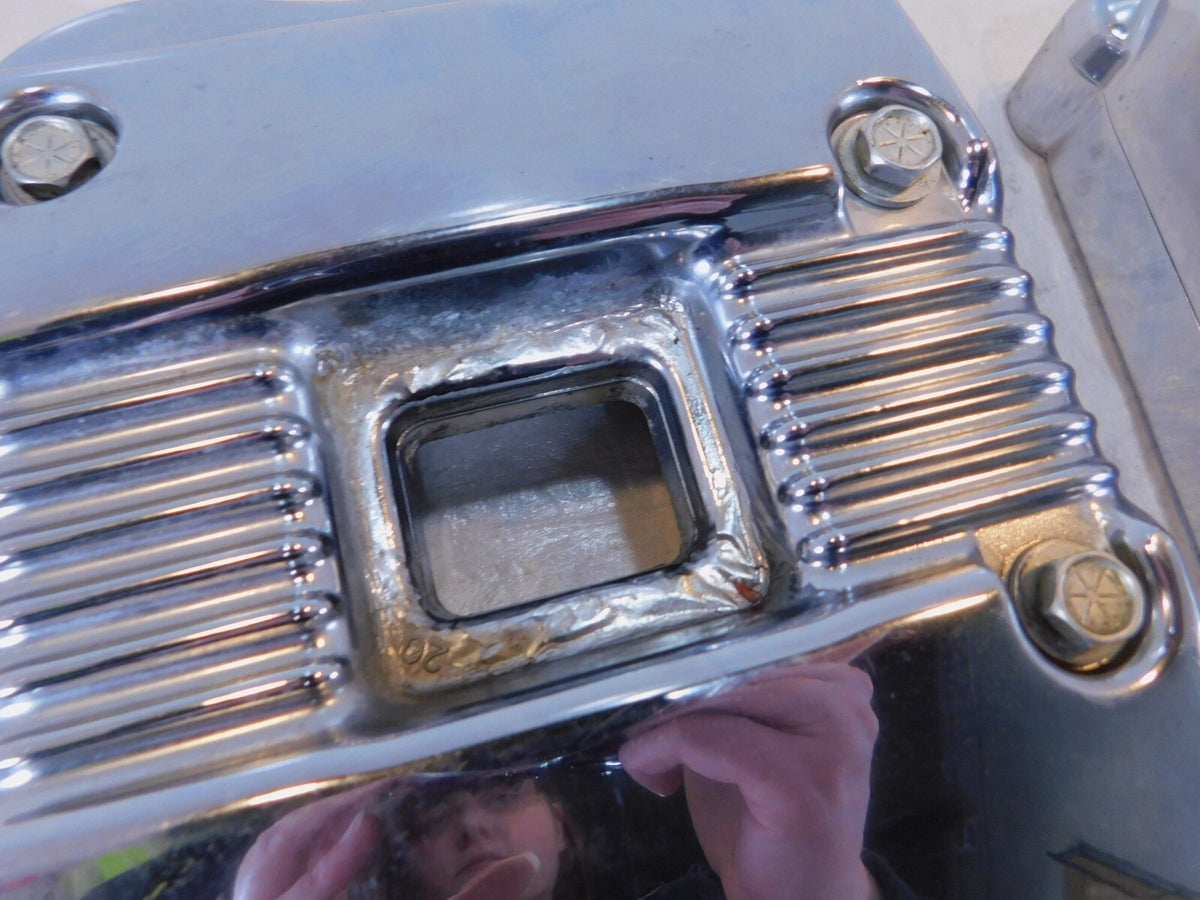 Harley Davidson Sportster 883 & 1200 Chrome Cylinder Head Cover Rocker Boxes