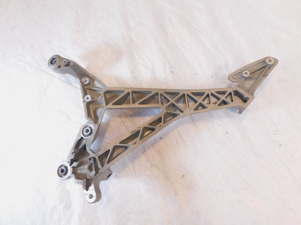 07-09 Aprilia Shiver 750 SL750 Gray Right Side Footrest Foot Peg Mount Bracket - C3 Cycle