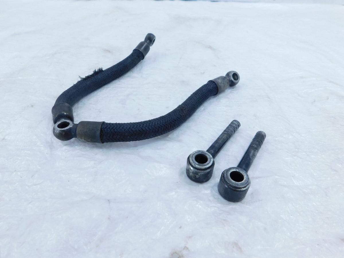 1976 76 Moto Guzzi Convert I V1000 Engine Motor Air Filter Oil Hose Pipe Lines - C3 Cycle