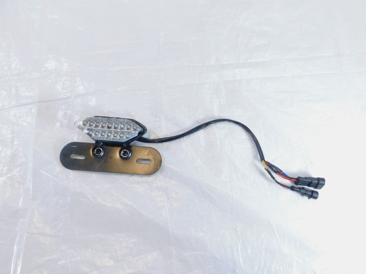 2002 MZ Skorpion Tour MZ660 660 License Plate Tag Mount Bracket & LED Light