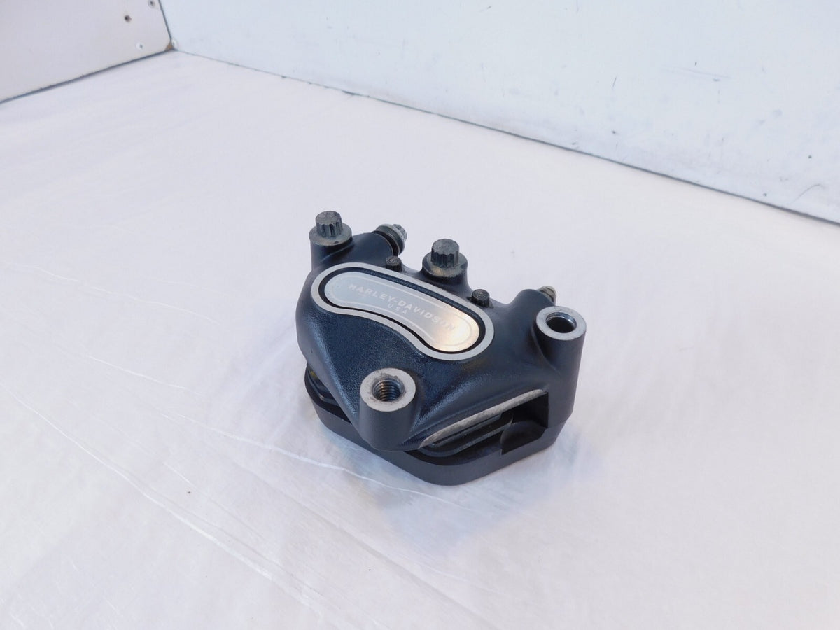 Harley Davidson Touring Sportster Black Right Front Wheel Brake Caliper - C3 Cycle