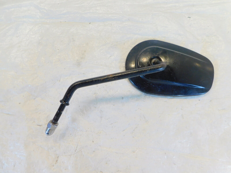 Harley Davidson FXR & Softail & Dyna & Sportster Black Left Rear View Mirror