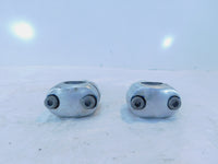 Yamaha Road Star Silverado V-Star 650 1100 Custom Handlebar Riser Mount Clamps - C3 Cycle