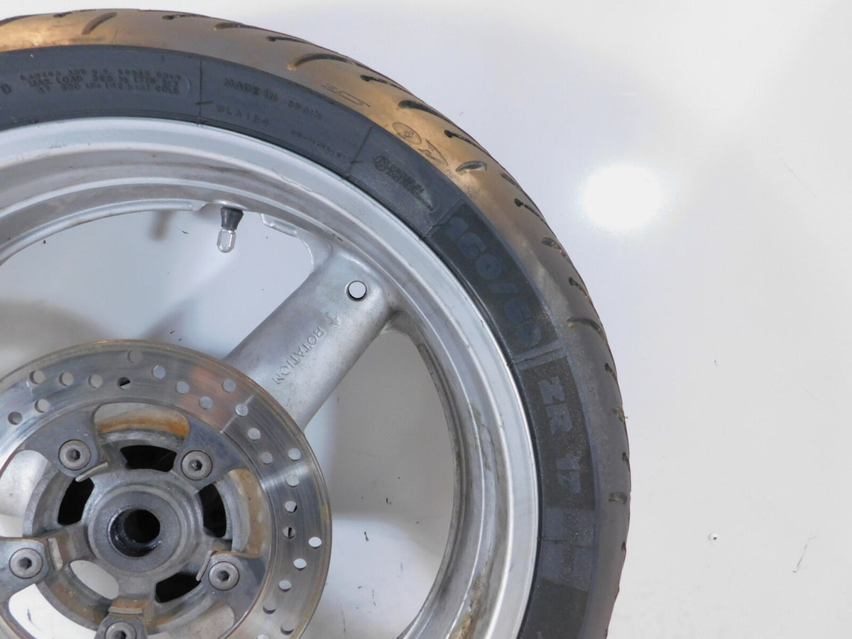 Suzuki SV650 SV650S SV650SA SV650A Rear Wheel Rim & Tire w/ Brake Disc Rotor - C3 Cycle