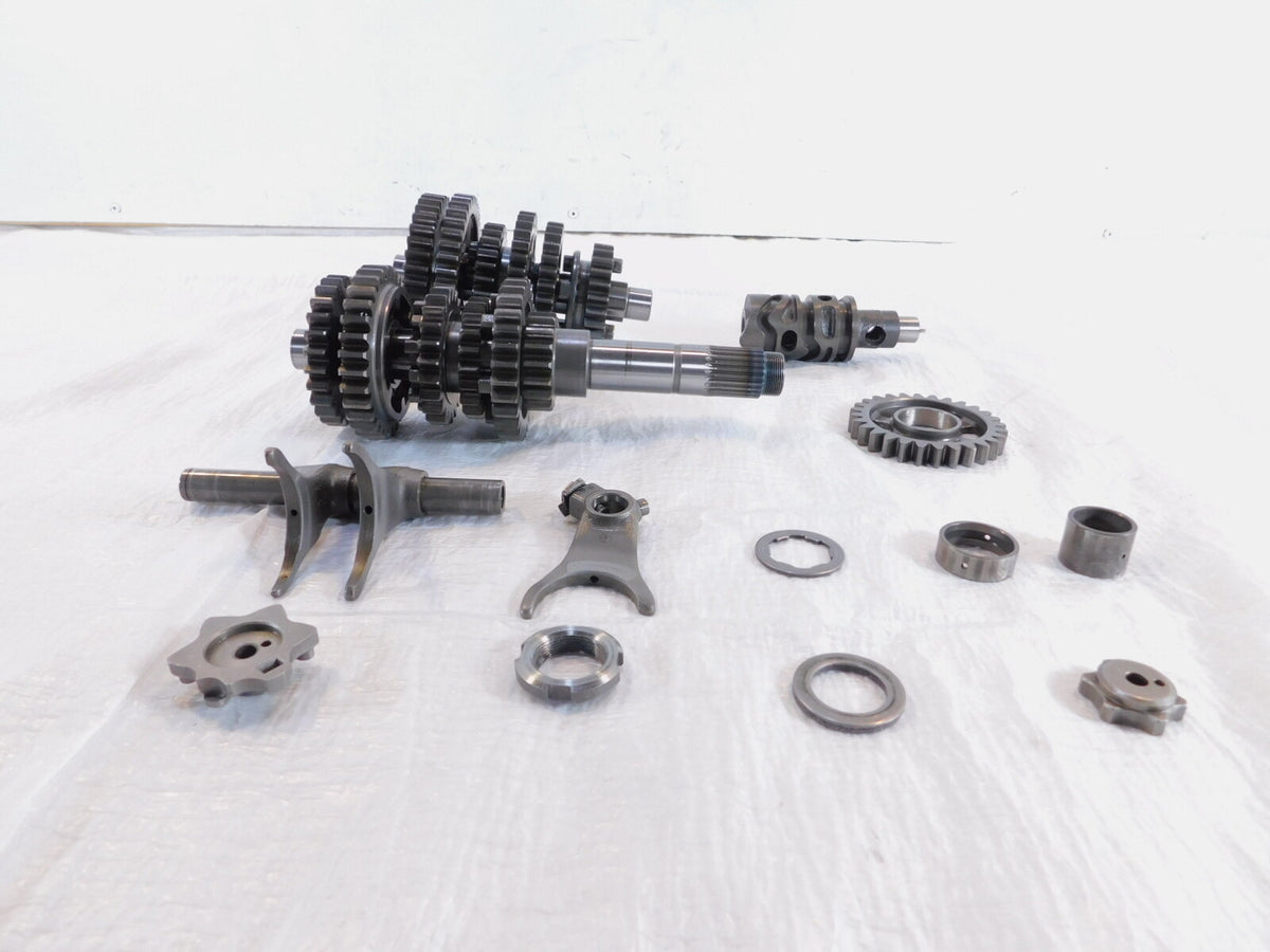 1986 86 Honda VT700 VT700C Shadow 700 Transmission Gears Shafts & Shift Forks - C3 Cycle