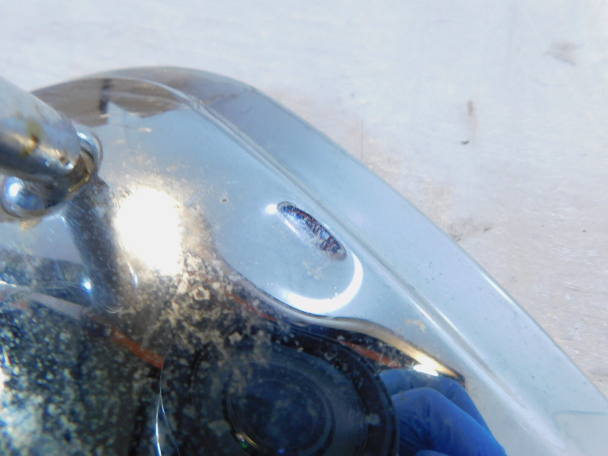 Harley Davidson FXR & Softail & Dyna & Sportster Left Chrome Rear View Mirror - C3 Cycle