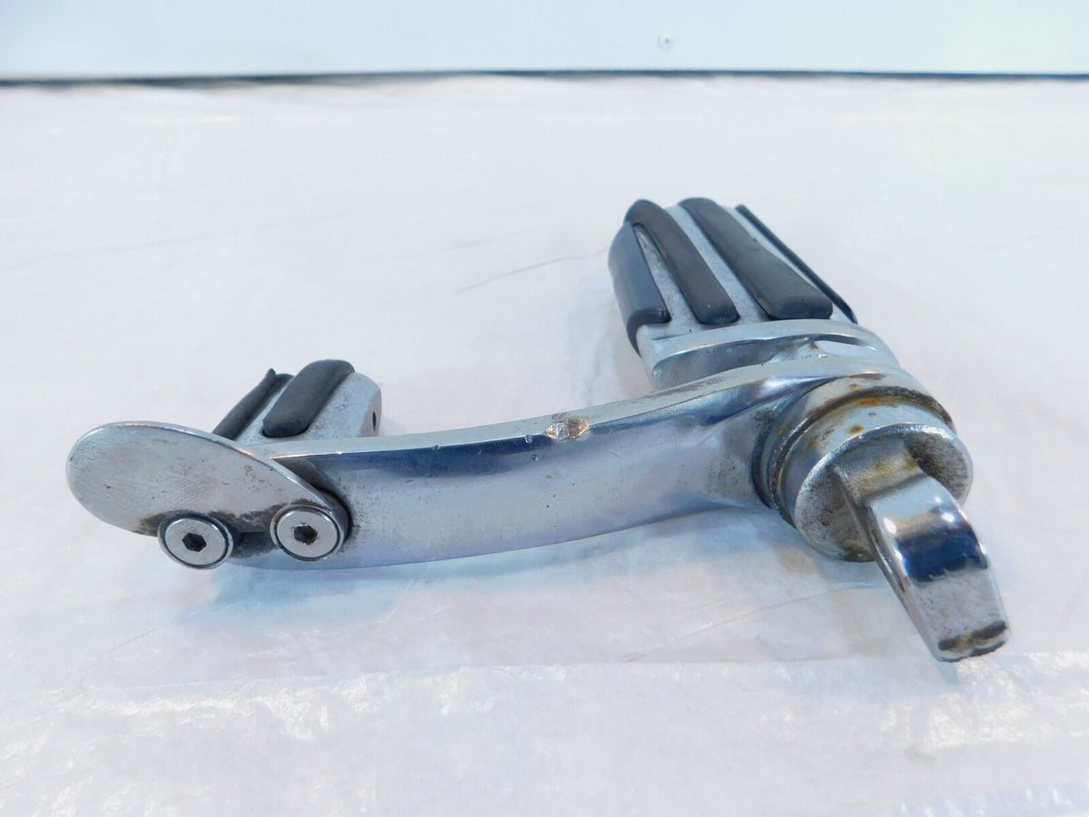 Harley Touring V-Rod Dyna Sportster Softail FXR ISO Footpeg w/ Heel Footrest - C3 Cycle