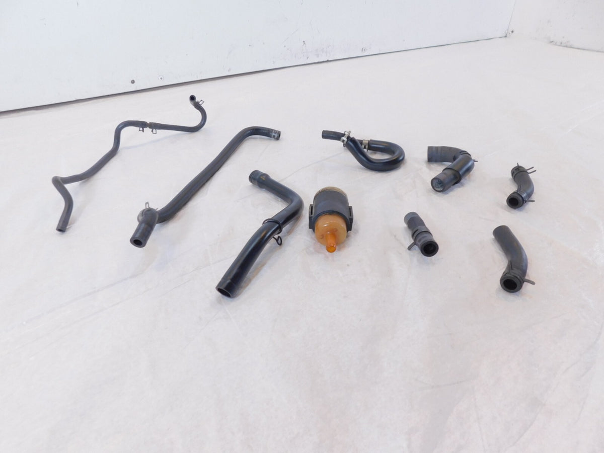 2015 15 Yamaha V-Star 650 Custom Motor Coolant Water Air Hose Pipe Line Box Lot - C3 Cycle