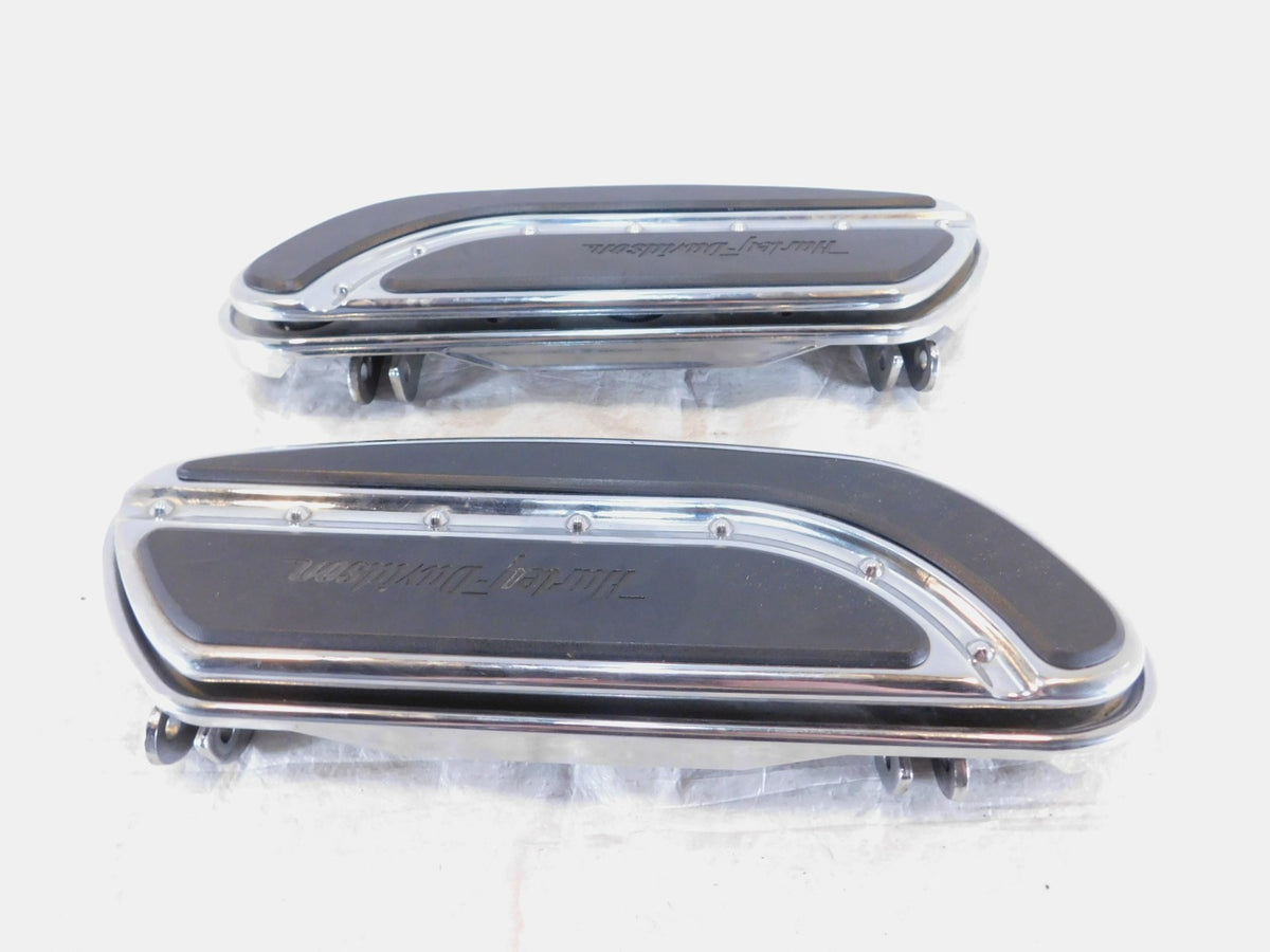 Harley CVO Road King Custom Street Glide Left & Right Footboard Floorboards - C3 Cycle