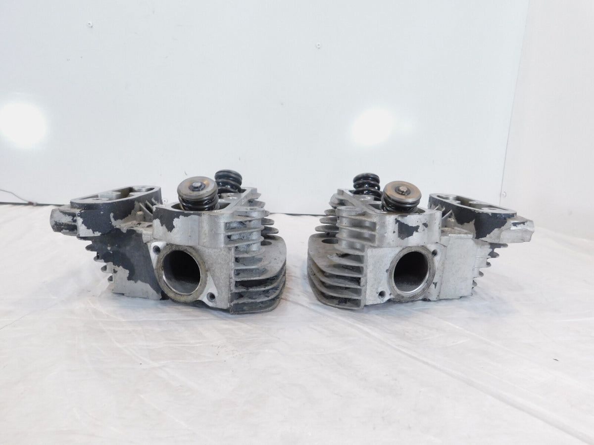 Harley Davidson Sportster 883 Cylinder Heads w/ Valves 16662-86B & 16663-86B