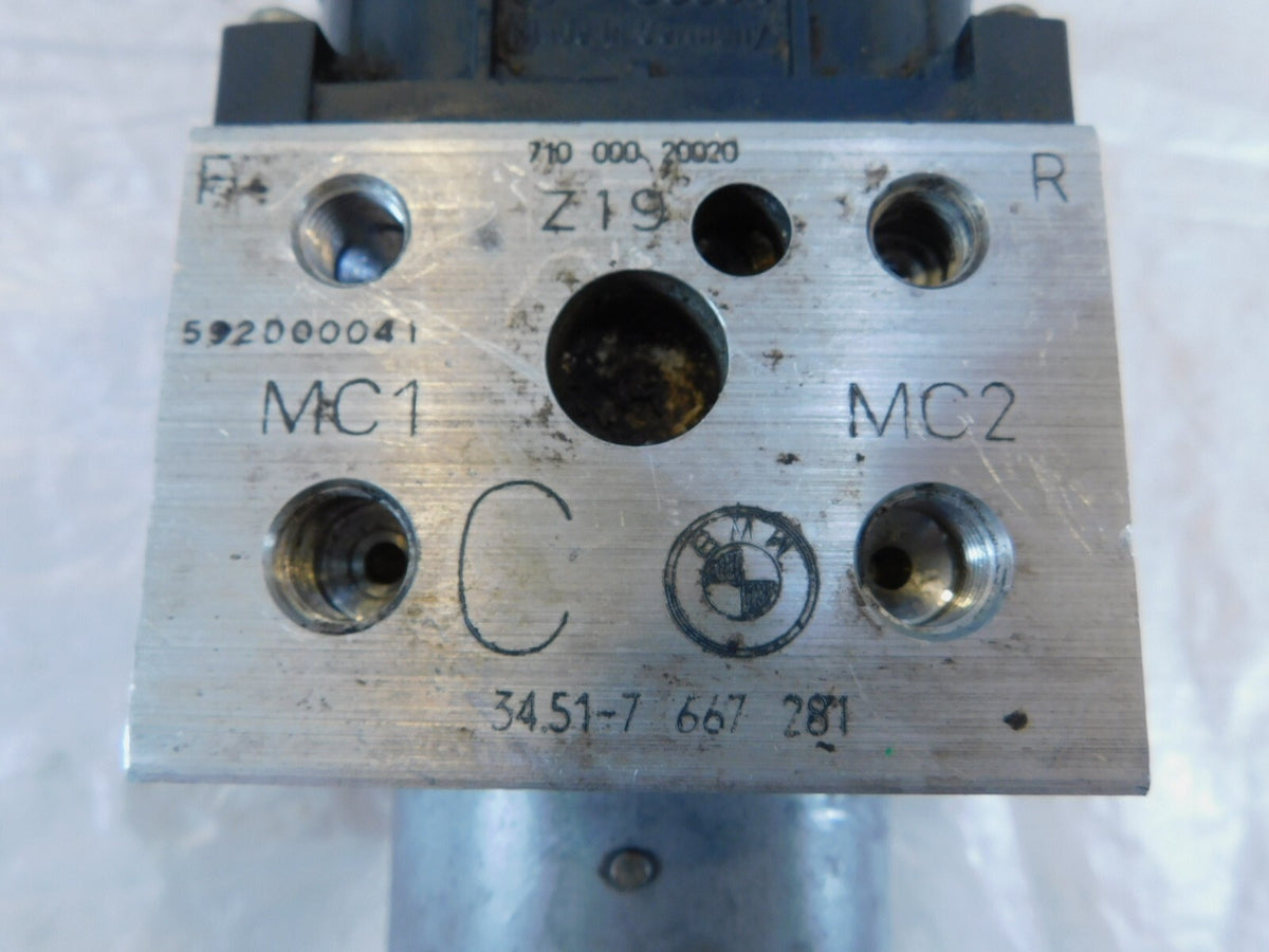 2000-2007 BMW F650GS Dakar F650 ABS Brake Pressure Control Modulator Pump Unit - C3 Cycle
