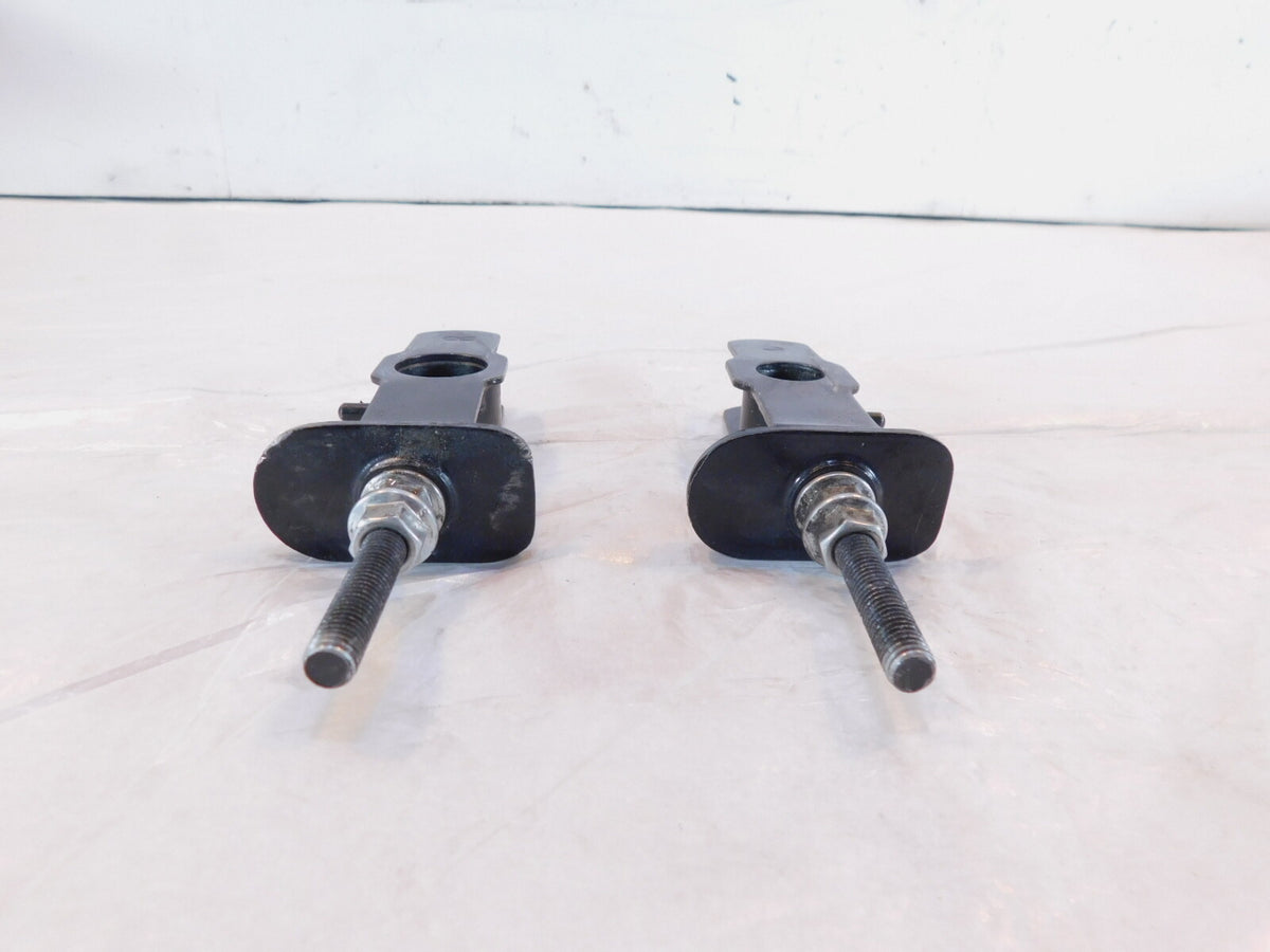 Royal Enfield Bullet 500 EFI B5 Euro 4 Rear Fork Swingarm Axle Chain Adjusters - C3 Cycle