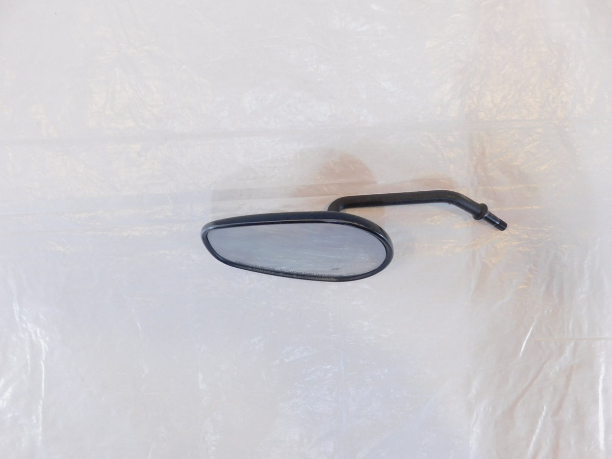 Harley Davidson FXR & Softail & Dyna & Sportster Black Left Rear View Mirror - C3 Cycle