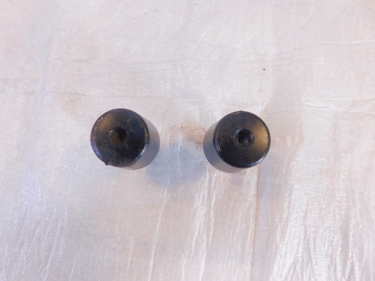 1992-1995 Yamaha Seca II XJ600S XJ600 Front Left/Right Handlebar End Weight Caps - C3 Cycle