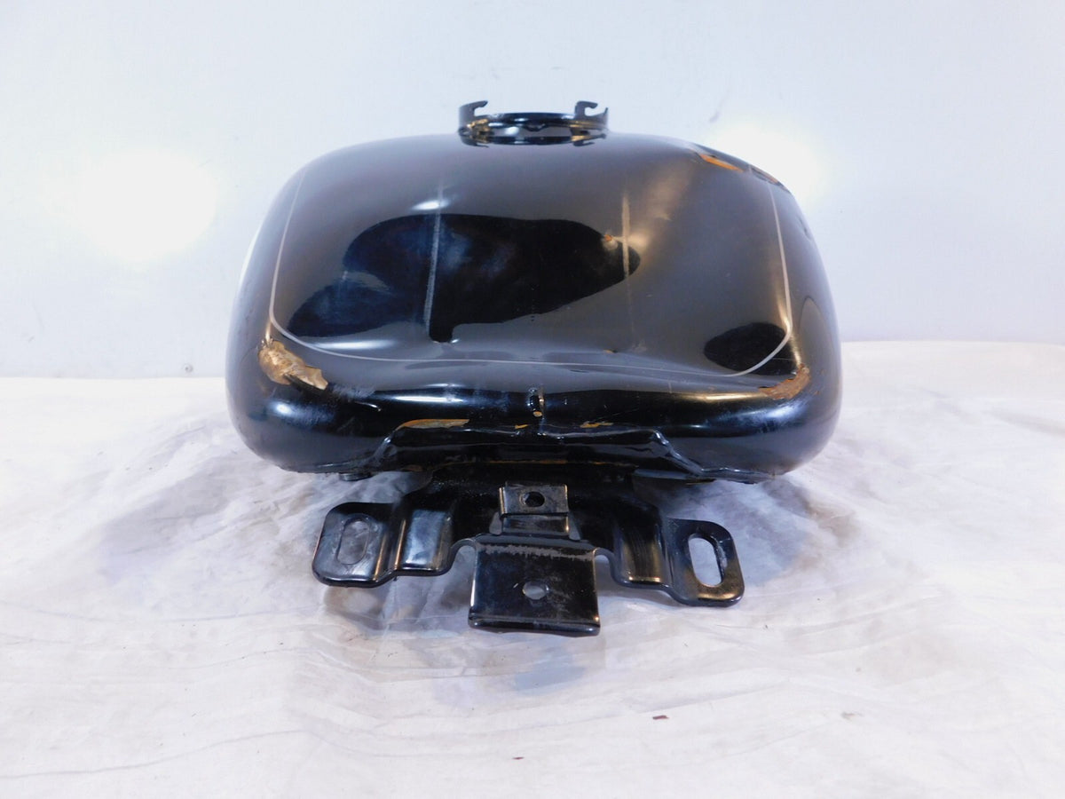 Harley Davidson Road Street & Electra Glide Black Fuel Gas Petrol Tank -Dented - C3 Cycle