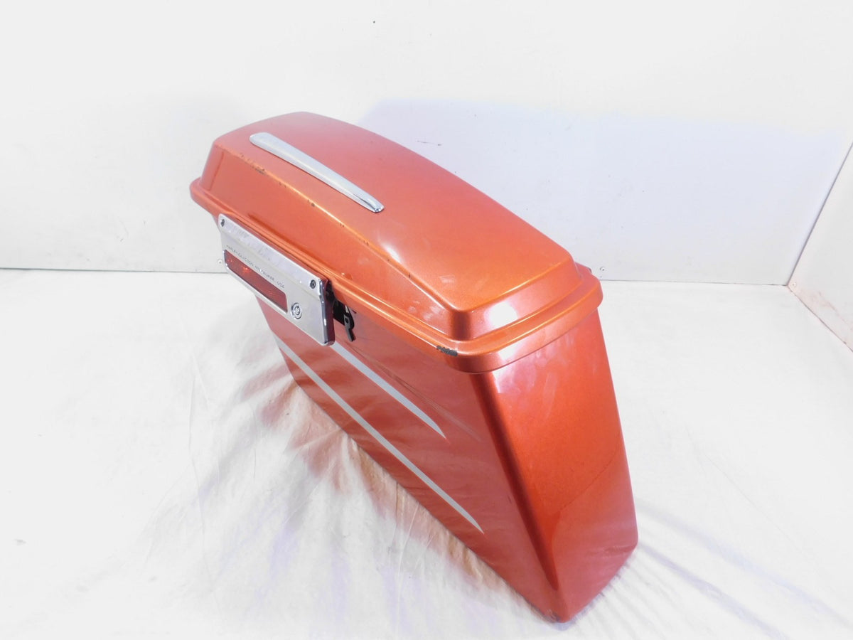 Harley Davidson Road King Street & Electra Glide Canyon Copper Left Saddlebag - C3 Cycle