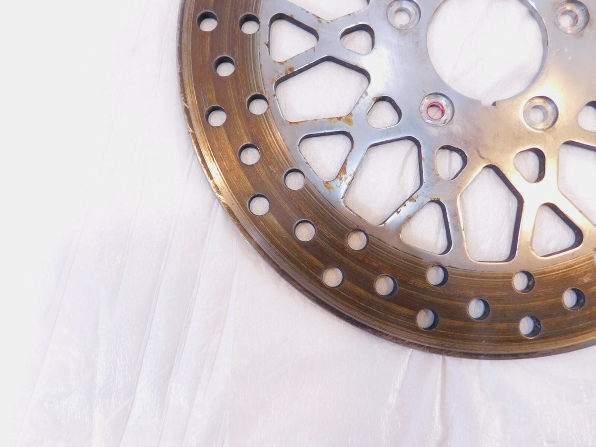 Harley Davidson Touring Sportster Dyna Softail Front Wheel Left Brake Disc Rotor - C3 Cycle