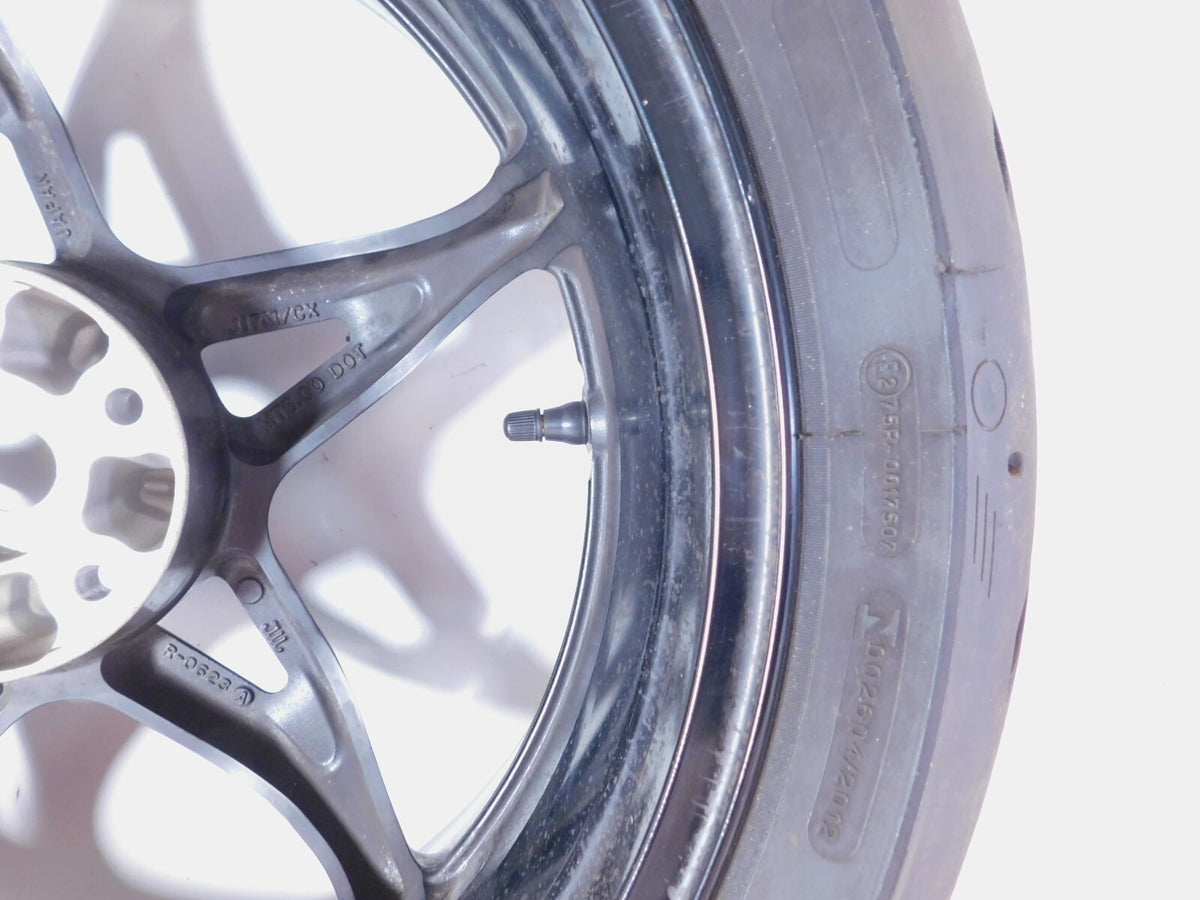 2018-2021 Kawasaki Ninja H2 SX SE ZX1002 Rear Wheel Rim & Tire - 49058-0696-60P - C3 Cycle