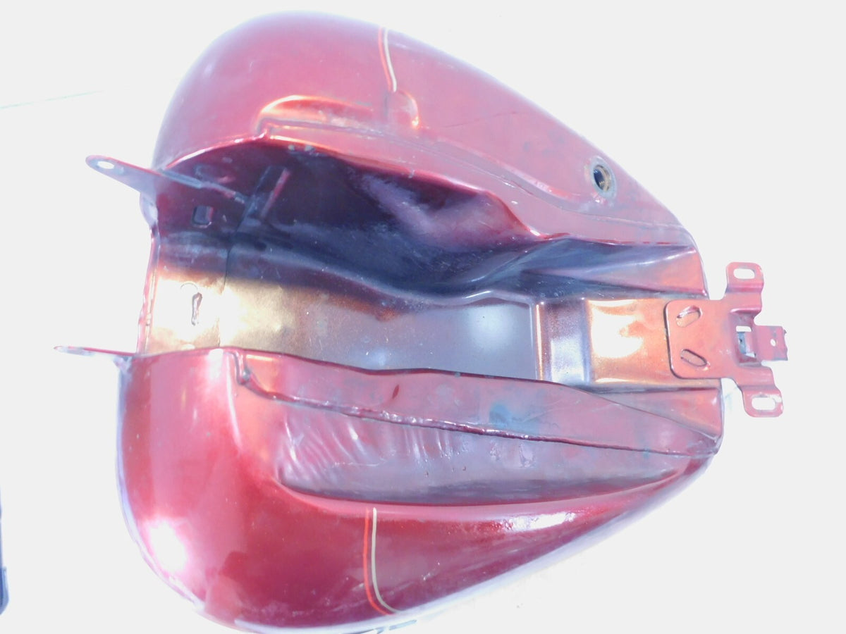 Harley Davidson Road Street & Electra Glide Red Fuel Gas Petrol Tank  -Dented - C3 Cycle